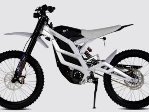 Falcon Pro 72V Electric Dirt Bike - SILVER