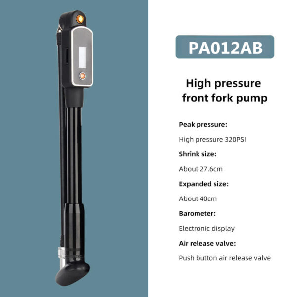 Mini Bicycle Shock/Fork Pump PA012 - Image 16