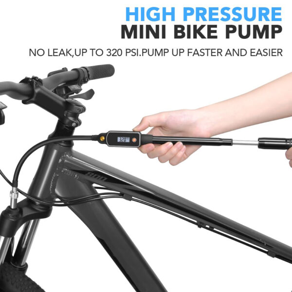 Mini Bicycle Shock/Fork Pump PA012 - Image 5