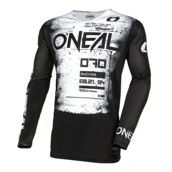 O'Neal Mayhem Youth Scarz Jersey Black/White