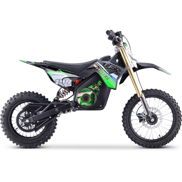 Mototec 48v Pro Electric Dirt Bike 1800w Lithium Green - Image 6