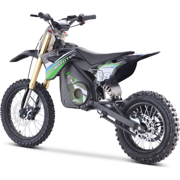 Mototec 48v Pro Electric Dirt Bike 1800w Lithium Green - Image 7