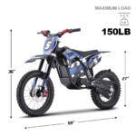 MotoTec 60v Pro Electric Dirt Bike 2000w - Image 4
