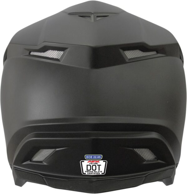 AFX FX-19R Helmet Matte Black - Image 4