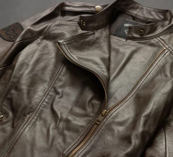 Harley Davidson Women's Vintage Spirit Leather Jacket - Image 4