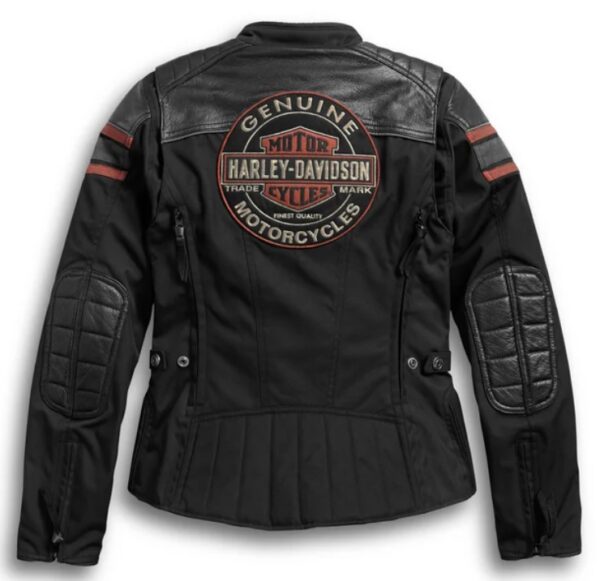 Harley Davidson Women's Triple Vent System Worden Riding Jacket - Image 3