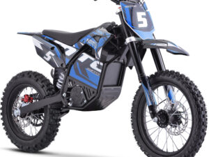 MotoTec 60v Pro Electric Dirt Bike 2000w - BLUE