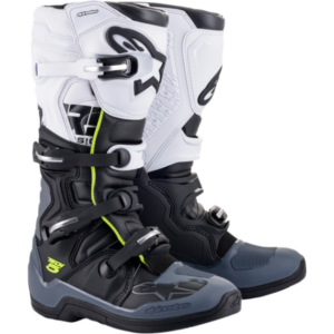 Alpinestars Tech 5 Boots Black/Dark Grey/White