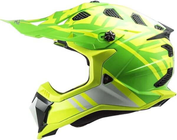LS2 Subverter Evo Gammax Full Face MX Motorcycle Helmet - Image 9