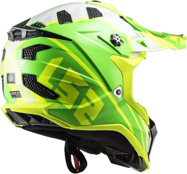 LS2 Subverter Evo Gammax Full Face MX Motorcycle Helmet - Image 7