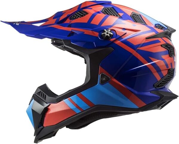 LS2 Subverter Evo Gammax Full Face MX Motorcycle Helmet - Image 6