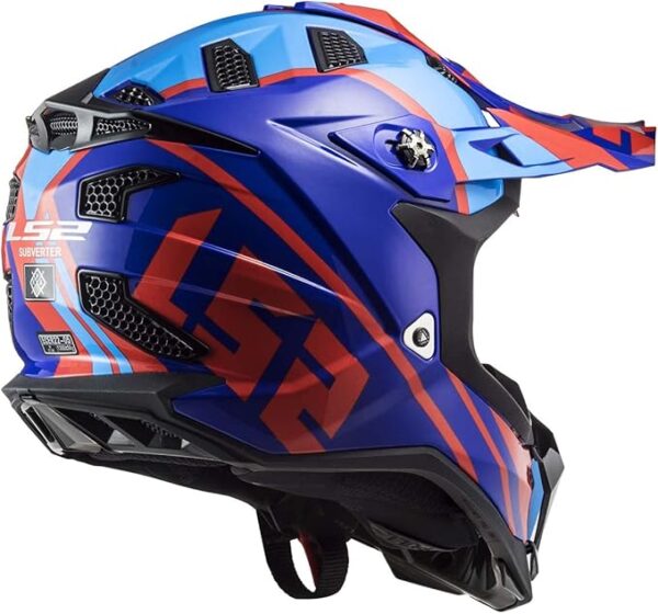 LS2 Subverter Evo Gammax Full Face MX Motorcycle Helmet - Image 2
