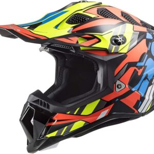 Subverter Evo Rascal Full Face MX Helmet – Gloss Black / Fluo Orange