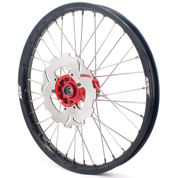 KKE 21 & 19 Casting Wheels for Honda CRF250R 2004-2013 CRF450R 2002-2012 Red - Image 22