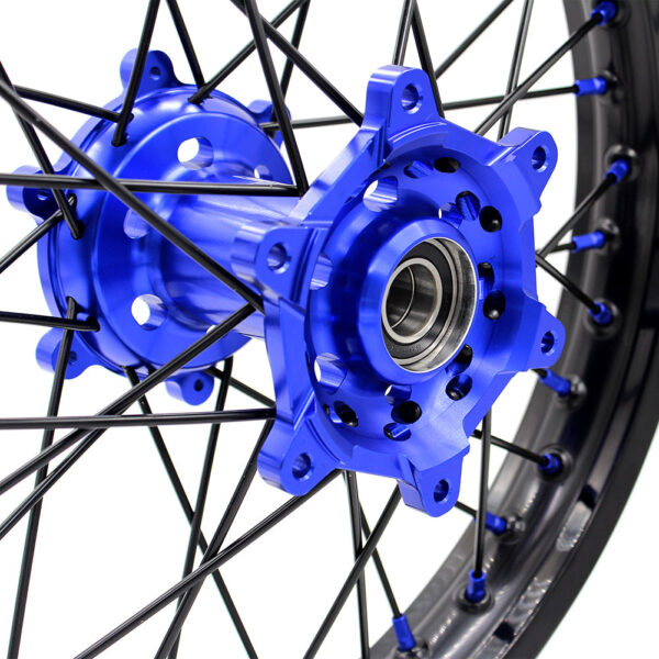 KKE 1.6*21 & 2.15*18 Enduro Spoked Wheels Set For SUZUKI DRZ400SM 2005-2024 - Image 9