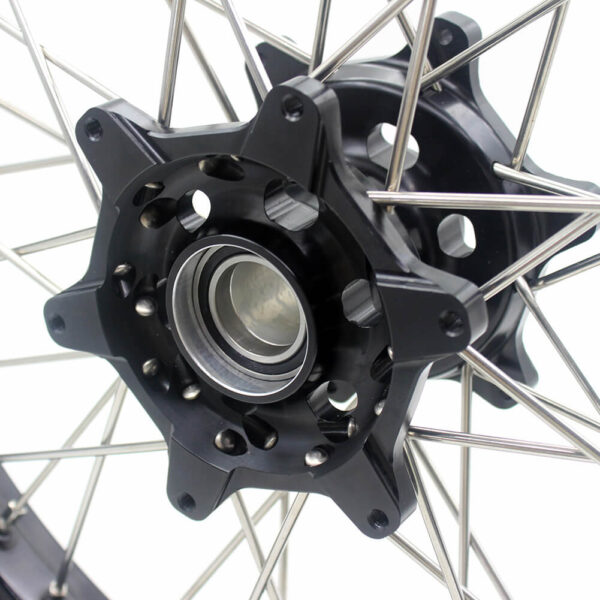 KKE 2.5*19/4.25*17 CUSH Drive Supermoto Wheels Set for KTM 990 950 Adventure 2003-2015 - Image 11
