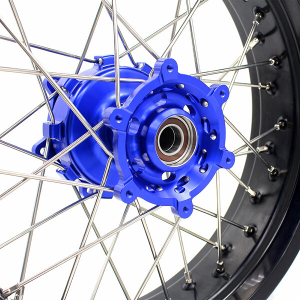 KKE 17 Inch CUSH Drive on Road Supermoto Wheels Rims For SUZUKI DRZ400SM 2005-2024 - Image 10
