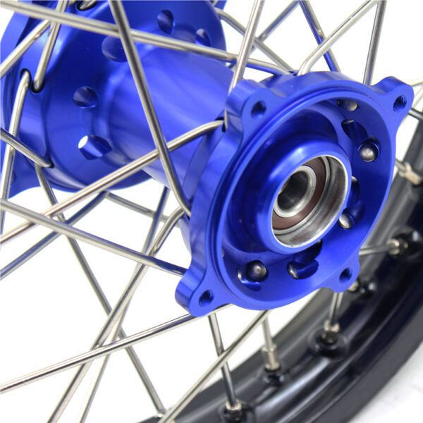 KKE 14 & 12 Kids Wheels Rims Set for YAMAHA YZ65 2018-2023 Blue - Image 11