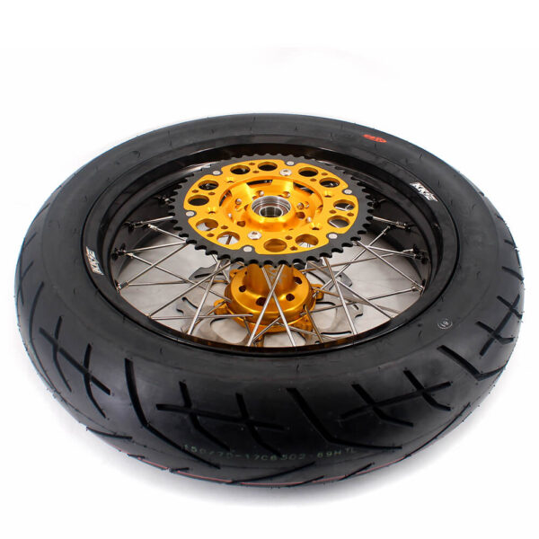 KKE 3.5/4.25*17" Supermoto Wheels For SUZUKI DRZ400SM 2005-2024 CST Tires - Image 13