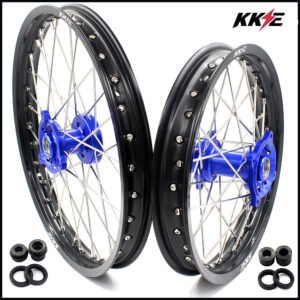 KKE 17 & 14 YZ80 1990-2001 YZ85 2002-2025 Kids Wheels for Yamaha Blue Hub