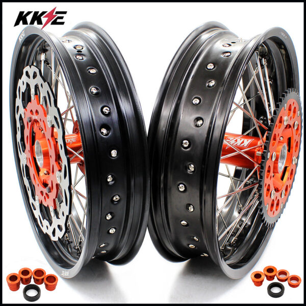 KKE 3.5 & 5.0 Supermoto Wheels for KTM SX SXF XCW XCF XC EXC EXCF EXCW - Image 14