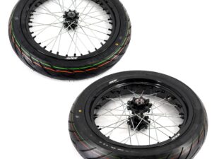 KKE 17inch E-Bike Supermoto Wheels Fit Rawrr Mantis, Mantis X Black (Collective)