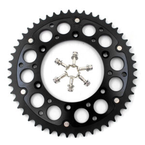 KKE 44T/48T/49T/50T/51T Black Sprocket For SUZUKI RMZ250 RMZ450 DRZ400S DRZ400SM