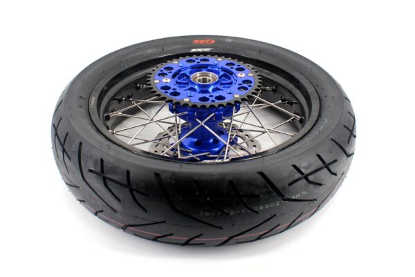 KKE 3.5/4.25*17inch Cush Drive Rims Tires For YAMAHA WR250F 2001-2019 WR450F 2003-2018 Blue Hub - Image 8