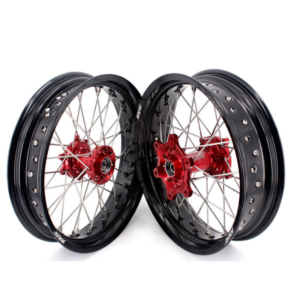KKE 17 Inch Supermoto Spoke Alloy Wheels Rims For HONDA CRF250L 2013-2020 - Image 2