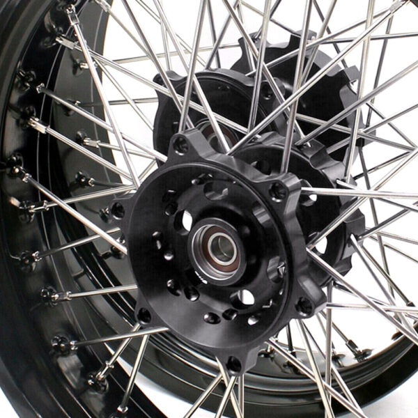 KKE 3.5/4.25 CUSH Drive Supermoto For SUZUKI DR650SE 1996-2021 Spoked Wheel Rim - Image 2