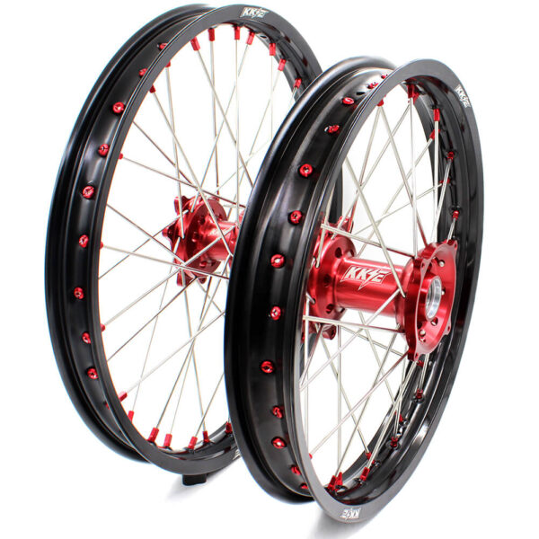 KKE 21" 19" or 21" 18" Spoke Wheels Rims For HONDA CRF250R 2004-2013 CRF450R 2002-2012 - Image 2