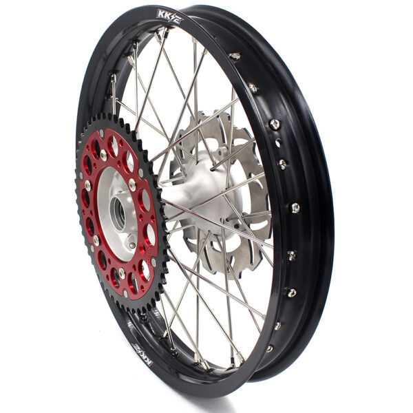 KKE 21in. 19in. Casting Spoked Wheels Rims Set For HONDA CR125R 1998-2001 CR250R 1997-2001 - Image 6
