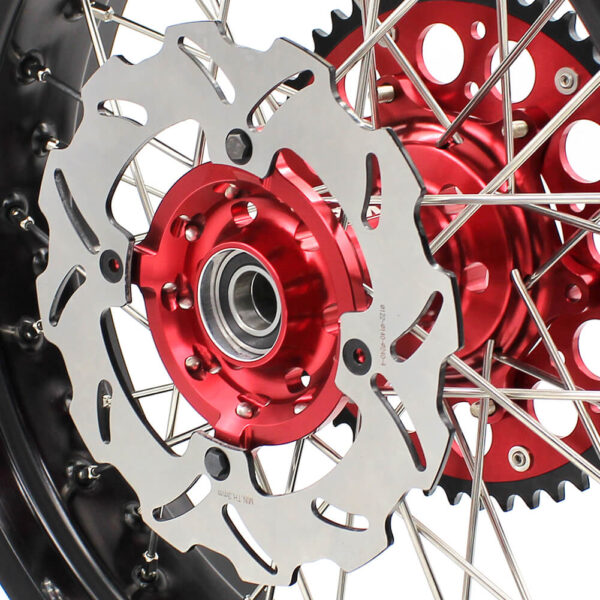 KKE 3.5/4.25*17in. XR400R 1996-2004 XR600R 1991-2000 Supermoto Wheels For Honda - Image 12
