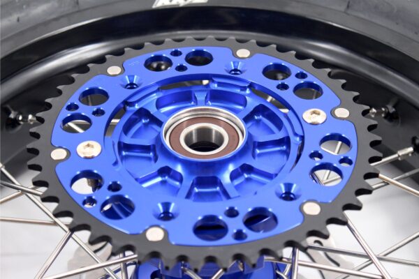 KKE 3.5/4.25*17inch Cush Drive Rims Tires For YAMAHA WR250F 2001-2019 WR450F 2003-2018 Blue Hub - Image 9