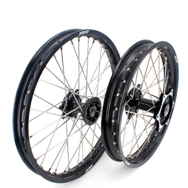 KKE 21" 19" MX Cast Dirt Bike Wheels Set For HONDA CRF250R 04-13 CRF450R 02-12 CR125R/250R 02-13 - Image 2