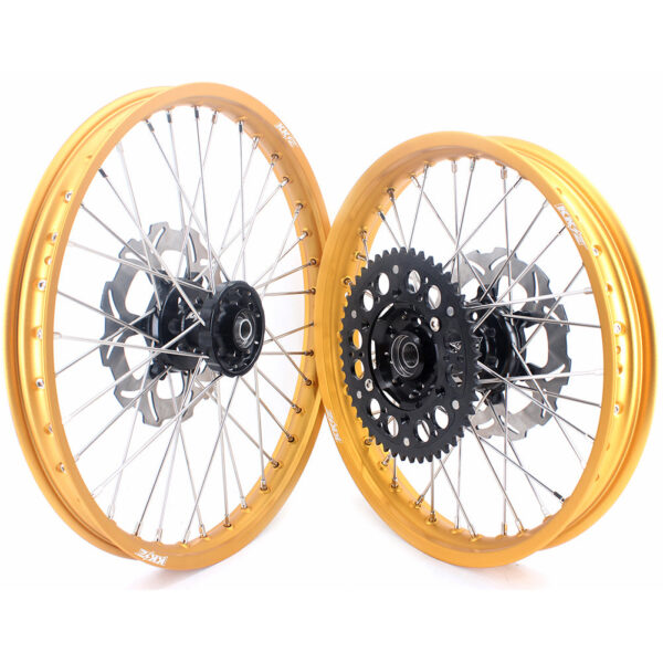 KKE 21 & 19 Dirt Bike Gold Rims for Suzuki RM125 2001-2007 RM250 2008 - Image 14
