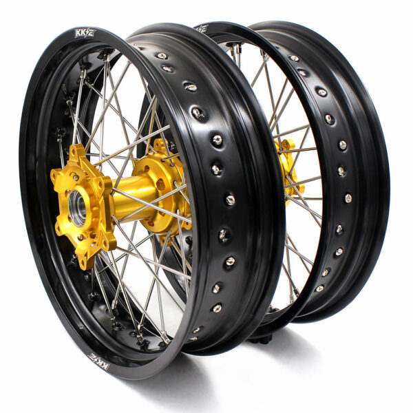 KKE 17Inch Supermoto Dirtbike Wheels For SUZUKI DRZ400SM 2005-2024 - Image 2
