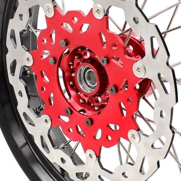 KKE 3.5/4.25*17in. XR400R 1996-2004 XR600R 1991-2000 Supermoto Wheels For Honda - Image 5
