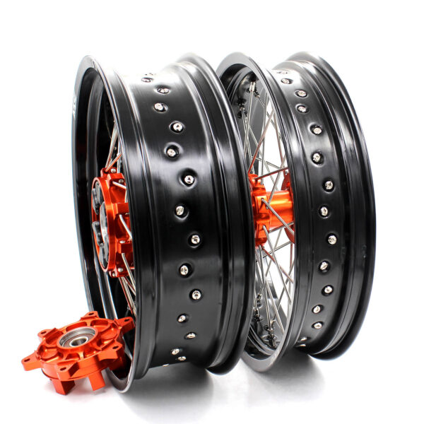 KKE 3.5/4.5*17inch CUSH Drive Supermoto Wheels for KTM SX SX-F XC XC-F EXC 2003-2024 - Image 2