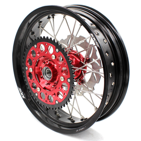 KKE 3.5/4.25*17in. XR400R 1996-2004 XR600R 1991-2000 Supermoto Wheels For Honda - Image 9