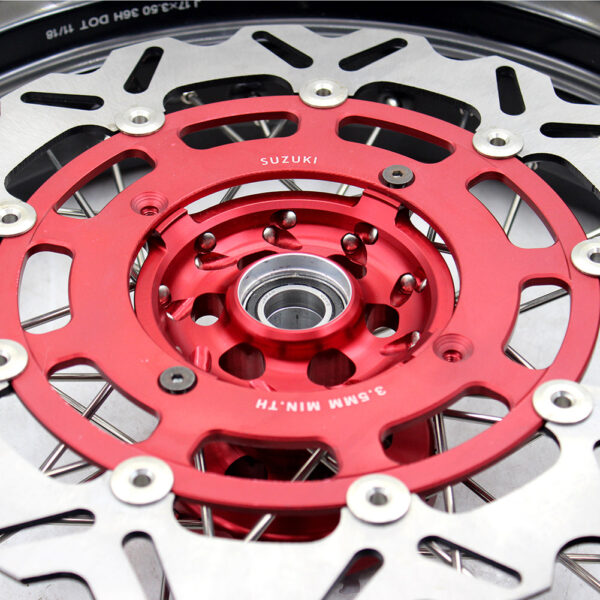 KKE 17 Inch Supermoto Wheels Tires for SUZUKI RMZ250 2007-2024 RMZ450 2005-2024 - Image 3
