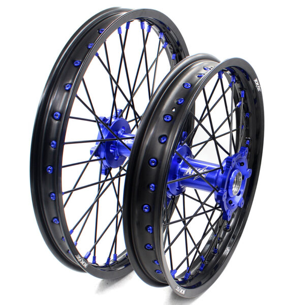 KKE 1.6*21 & 2.15*18 Enduro Spoked Wheels Set For SUZUKI DRZ400SM 2005-2024 - Image 2