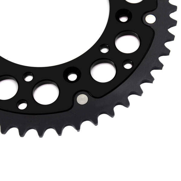 KKE BLACK REAR 50T/51T SPROCKET FOR HONDA CRF250R CRF450R CRF250X CRF450X - Image 3