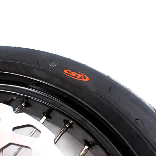 KKE 3.5/4.25*17" Supermoto Wheels For SUZUKI DRZ400SM 2005-2024 CST Tires - Image 4