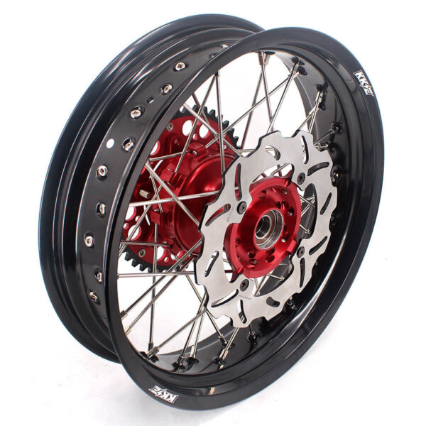 KKE 3.5 & 4.25 Cush Drive Supermoto Wheels for Honda XR400R XR600R - Image 3