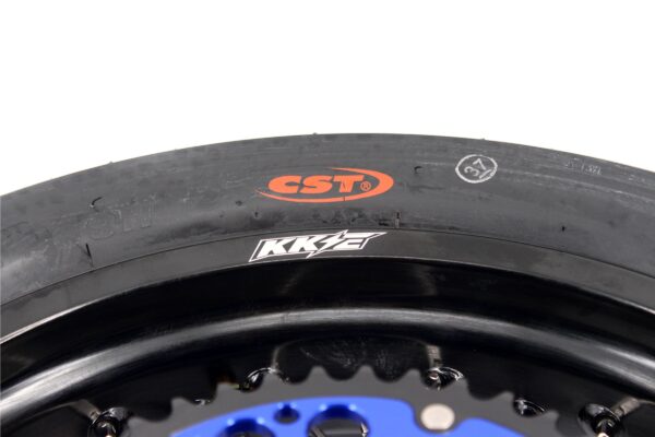 KKE 3.5/4.25*17inch Cush Drive Rims Tires For YAMAHA WR250F 2001-2019 WR450F 2003-2018 Blue Hub - Image 10