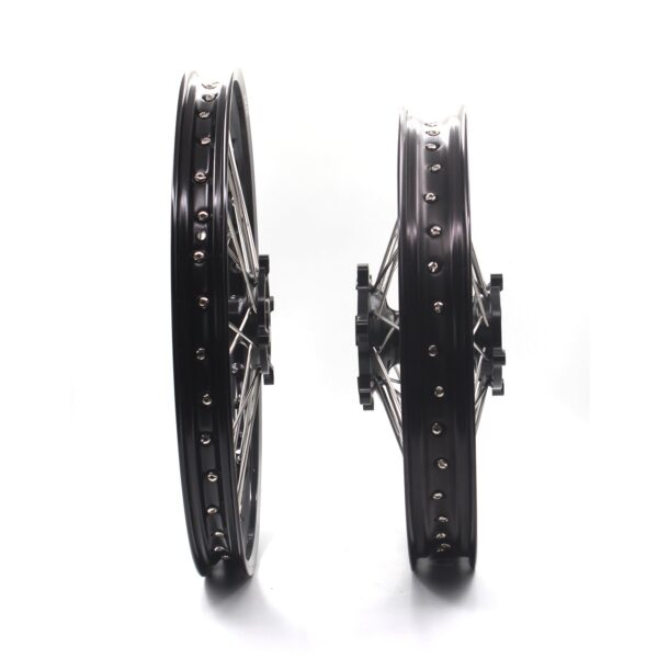 KKE 21 & 18 Enduro Wheels Rims for Husqvarna TE TC FE FC SMR TXC  2000-2013 Red Hubs - Image 16
