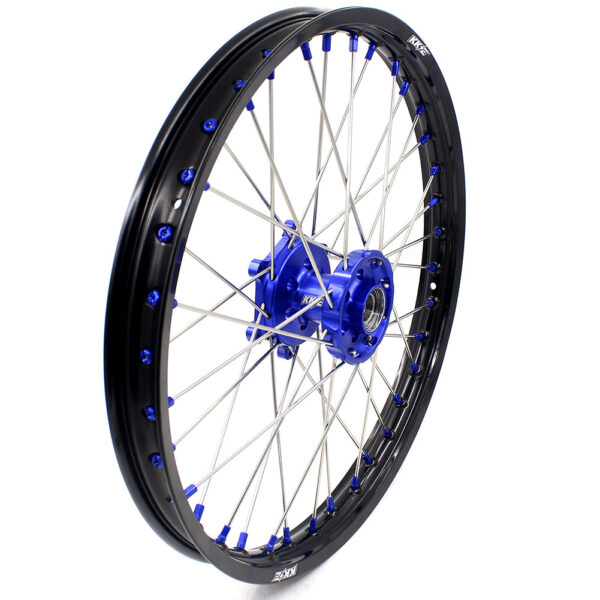 KKE 21"&19" Mx Dirtibke Wheels For YAMAHA YZ125 YZ250 YZ250F YZ450F WR450F Blue Nipples - Image 3