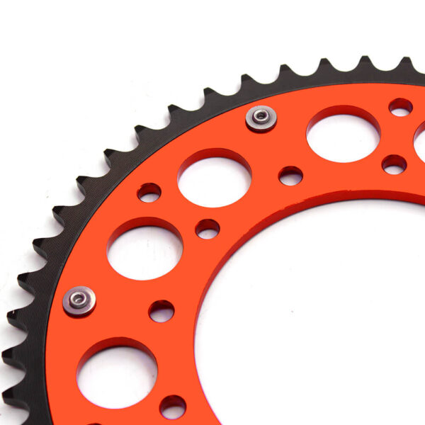 KKE 44T/48T/49T/50T/51T/52T Orange Sprocket For KTM 125-530CC 2003-2024 - Image 4