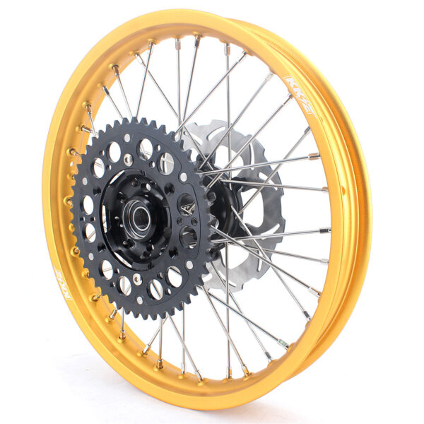 KKE 21 & 19 Dirt Bike Gold Rims for Suzuki RM125 2001-2007 RM250 2008 - Image 16